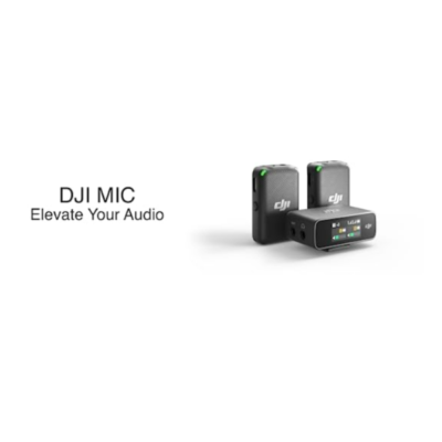 DJI Mic – Wireless Microphone System