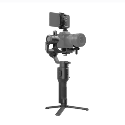 DJI RSC – Lightweight and Compact, Superior Stabilization, 3-Axis Gimbal Stabilizer for Mirrorless Cameras, Nikon, Sony, Panasonic, Canon, 360 Degree Movement, 2kg Tested Payload, Axis Locks, Black
